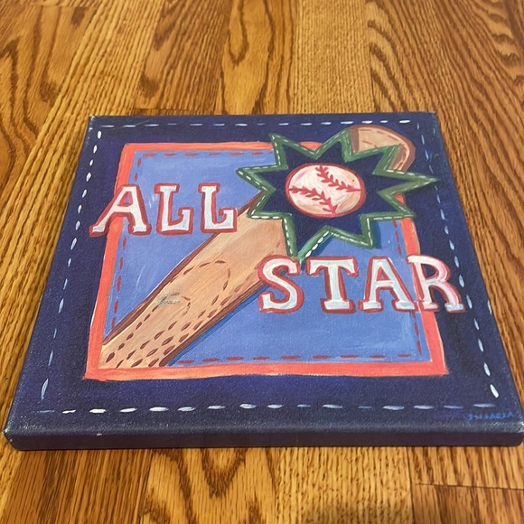 Sports Theme 🏀 ⚾️ 🏈 Wall art Bundle (3) - Picture 3 of 8